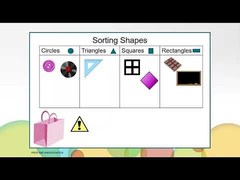 Sorting Two Dimensional Shapes - Math, Pre-K - Kindergarten, Unit 12, Video 2