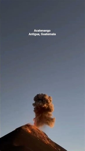 Views of the Fuego Volcano from the Acatenango mountain - Antigua, Guatemala 🇬🇹 🔥