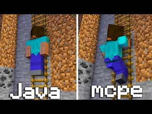Minecraft Java Vs Bedrock (Mcpe) Things ! Hindi