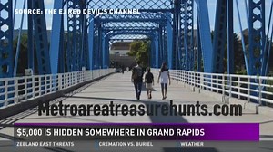 Treasure hunt: $5K cash prize hidden somewhere in metro Grand Rapids