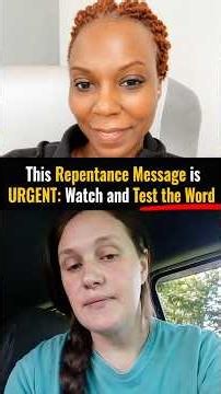 Repent, Return to God, and Stay Ready: A Serious Prophetic Warning to Test by Scripture