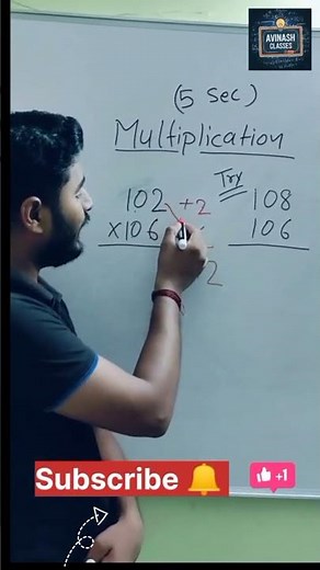 🧠 Vedic Maths | Mind-Blowing Tricks for Multiplication 💥 | Avinash Classes |In English
