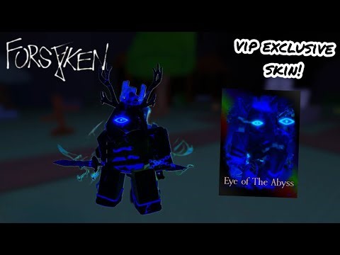 WINNING WITH THE NEW 'EYE OF THE ABYSS' VIP 1x1x1x1 SKIN! (XMAS Update) | Roblox Forsaken
