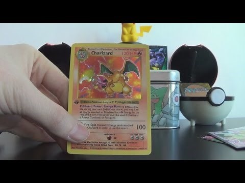 5x First Edition Pokemon Base Set Boosters Opening! [CHARIZARD PULL!!!!!!]