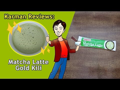 Matcha Latte Gold Kili - Holiday Drinks | Karman reviews