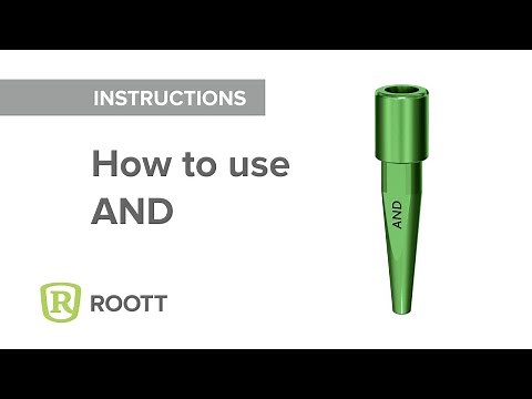 How to use AND digital implant analog