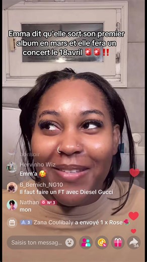 Elle sort son premier album 🚨🚨@Emma’a 🇬🇦x🇨🇲