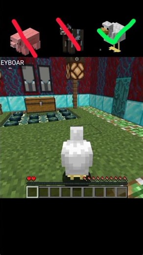 Minecraft Mobs Vs Pressure Plate Drop Test (You're Beautiful) #shorts# explore