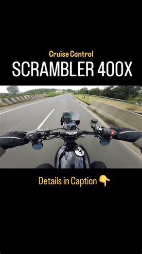 Moriko Adventures on Instagram: "Prospec Cruise control. A simple Throttle Lock (softlock) mechanism to help hold the throttle/modulate its position to give your wrist a break on a long highway stretch. Will be testing this further and will update a review on my profile. Will post a Youtube Video on its Pros and Cons (if I find any). Wish @indiatriumph makes cruise control an option for the 400's since even 150cc's are now coming with cruise control. ⚠️ Warning: I do not recommend letting go of