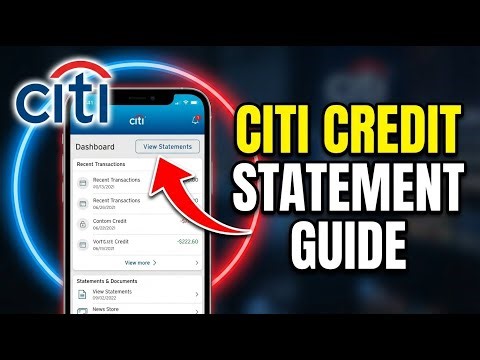 How to start evaluating credit card statements with Citi - Detailed Guide