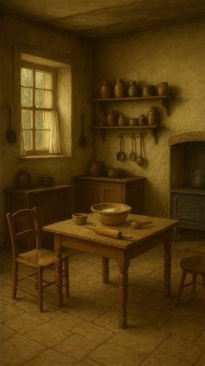 The very old and vintage style kitchen back in 1960’s without any modern appliances. #kitchen