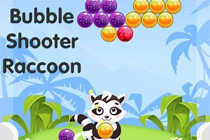 Bubble Shooter Raccoon