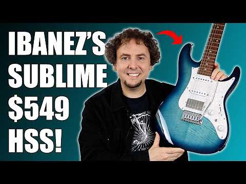 2025 Ibanez AZ Standard AZ22S1F | Just how good is this $549 HSS workhorse? IN-DEPTH Review & Demo