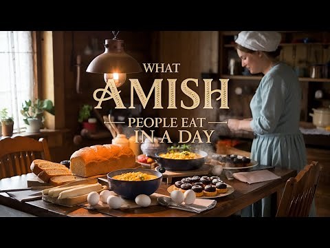 What Amish People Eat in a Day | Frugal & Healthy Meals from Scratch