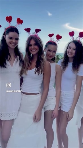 MODELING CAMP on Instagram: "Whether you’re celebrating Valentine’s or Galentine’s this weekend, Modeling Camp is celebrating you! 💘 #modelingcamp #modeling #makingmodels #btsphotoshoot #behindthescenes"