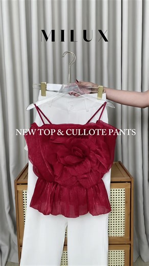 Stylish Tank Tops and High Waist Culottes for Sale