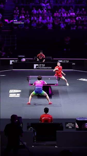 Top Seed Sora Matsushima is UNSTOPPABLE! 😎🤞#WTTYokohama #TableTennis