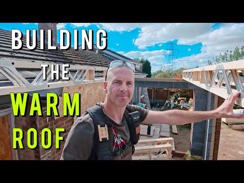 Extension Taking Shape! | Building the Warm Roof and Knocking Through the Kitchen