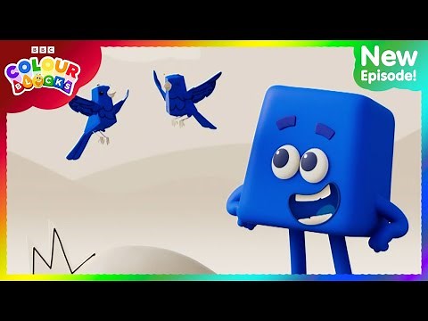 Meet Blue! | FULL EPISODE - S1 E2 | Learn Colours - Kids Cartoons | Colourblocks