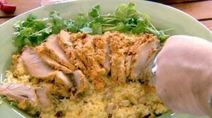 Tandoori leg of goat