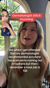 Is taking Accutane a cheap hack for a nose job? #accutane #acne #nosejob #dermatologist Thanks @izzyymarrone for sharing | Dr. Neera