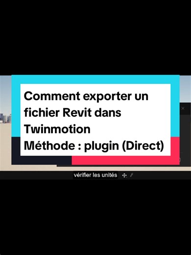 👉 Exporter un projet Revit vers Twinmotion ? Tu veux utiliser ton fichier Revit directement dans Twinmotion ? 🔄 Dans cette vidéo je t’explique pas à pas comment exporter ton projet sans perdre tes détails ni ta maquette 3D. 🚀 Idéal pour les étudiants, architectes et professionnels du BTP qui travaillent entre plusieurs logiciels. #Revit #SketchUp #CAODAO #BIM #comment