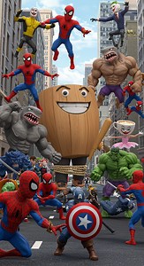 59K views · 946 reactions | Spider-Man sick get help from Superman vs Hulk vs Superhero vs Venom. | Learn colors learn animals name and sound | Facebook