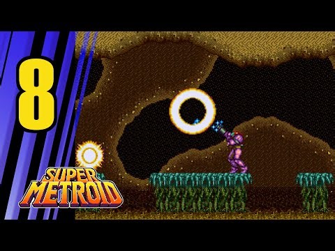 Maridia Exploration - [SNES] SUPER METROID First Time Playthrough Part 8