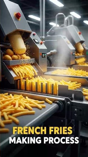 How French Fries Are Made in Factory 🍟 | Full Process Revealed