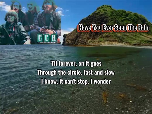 Creedence Clearwater Revival - Have You Ever Seen The Rain lyrics | Denis Bolos