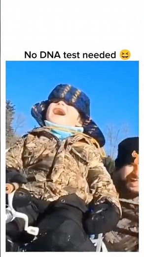 No DNA test needed 😆
