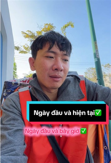 Ngày đầu và hiện tại ✅ #Shipper #riderspx