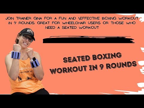 Boxing Workout for Wheelchair Users/Seated
