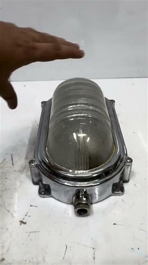 Aluminum Bulkhead Vintage Oval Ceiling Light Nautical Exterior Wall Fixture https://ebay.us/m/RUXSBu