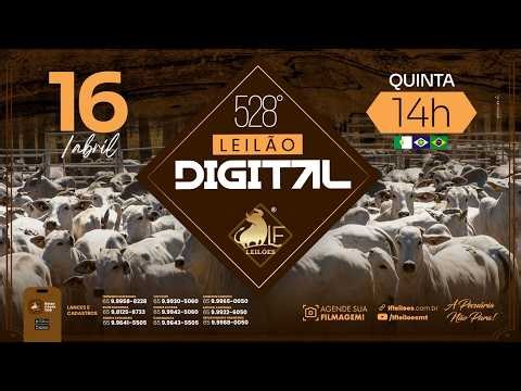528º Leilão Digital da LF Leilões 16 04 2026 14:00 horas.