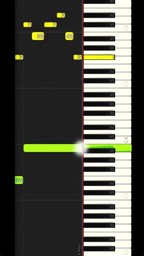 His Theme (EASY Piano Tutorial) - Undertale #shorts