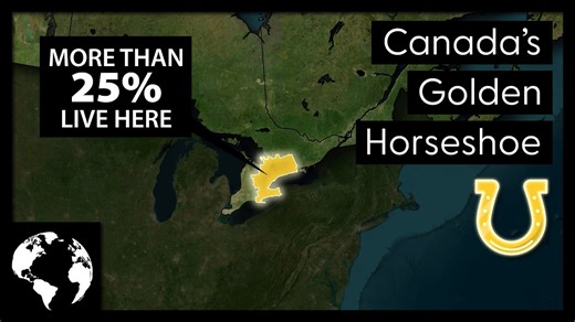Why so many Canadians live in this tiny area: The Golden Horseshoe explained