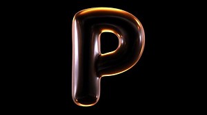Animation Glowing Alphabet Letter P Isolated Stock Footage Video (100% Royalty-free) 1109692969 | Shutterstock