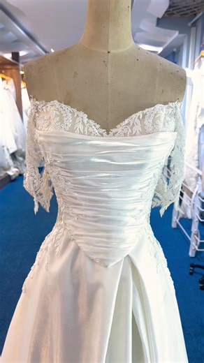 True elegance is found in the smallest handmade details #AsoenBridal #BridalGown