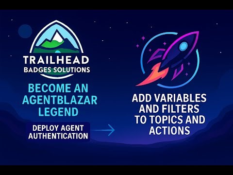 Add Variables and Filters to Topics and Actions