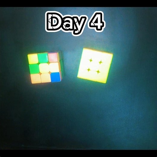 🔥Day 4 – Second Layer Solve | 3×3 Rubik’s Cube Beginner Tutorial#CubeSolve#RubiksCubeDay4