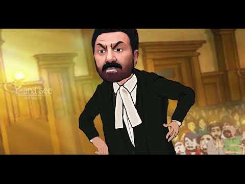 Jolly LLB 3 Spoof | Funny Courtroom Comedy Cartoon | ft -Akshay Kumar vs jaat
