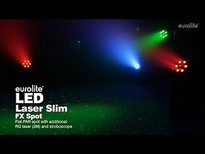 EUROLITE LED Laser Slim FX Spot
