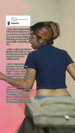 Replying to @sunwonfanengenes990 I'm not a dancer like mima Dasuri, nor a twerker like Papi. I also modified some of the steps but this really worked for me, malay mo sayo rin. #waterdancechallenge #waterdancetutorial