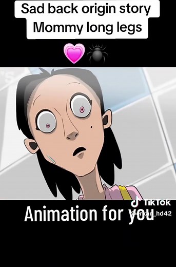 Sad back origin story Mommylonglegs 💗🕷 #sad #backstory #poppyplaytime #animation #fyp