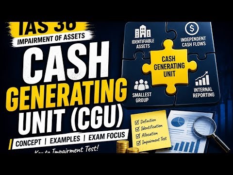 IAS 36 Cash Generating Unit (CGU) | Complete Concept + Easy Explanation