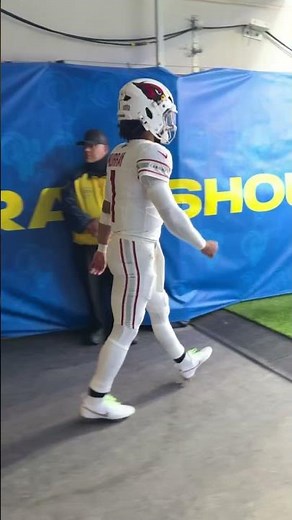 POV you're running out with Kyler Murray 😳 #nfl #football #running