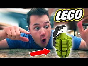 DEADLY LEGO GRENADE & EXPLODING LEGO TOYS MODS (Deadly Toys)