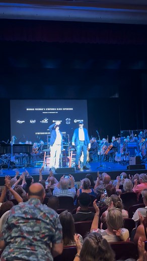 2.4K views · 90 reactions | Morgan Freeman gets another Standing Ovation at a recent concert with Morgan Freemans Symphonic Blues Experience! Can't wait to have this Experience at our International Beatles On The Beach Festival in Boca! March 12-15. Get VIP tickets now: BeatlesOnTheBeach.com @followers | Daniel Hartwell | Facebook
