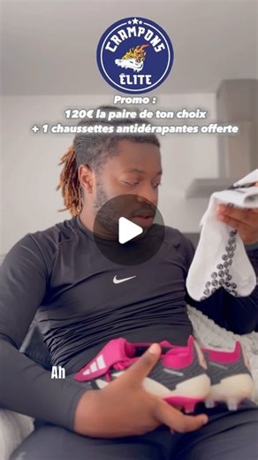 Crampons Elite on Instagram: "👌🏼 Le football dans les meilleures conditions 🚨 Promo du moment : 💶 120€ la paire de ton choix 🎁 Chaussette antidérapantes offerte 🇫🇷Numéro 1 sur les crampons haut de gamme Disponible chez nous @cramponselite 🔥 💶 130€ 📦 Livraison Europe via Colissimo 📞 Whatsapp : +337 57 83 47 06 #crampons #nike #adidas #mercurial #predator #phantom #elite #acc"